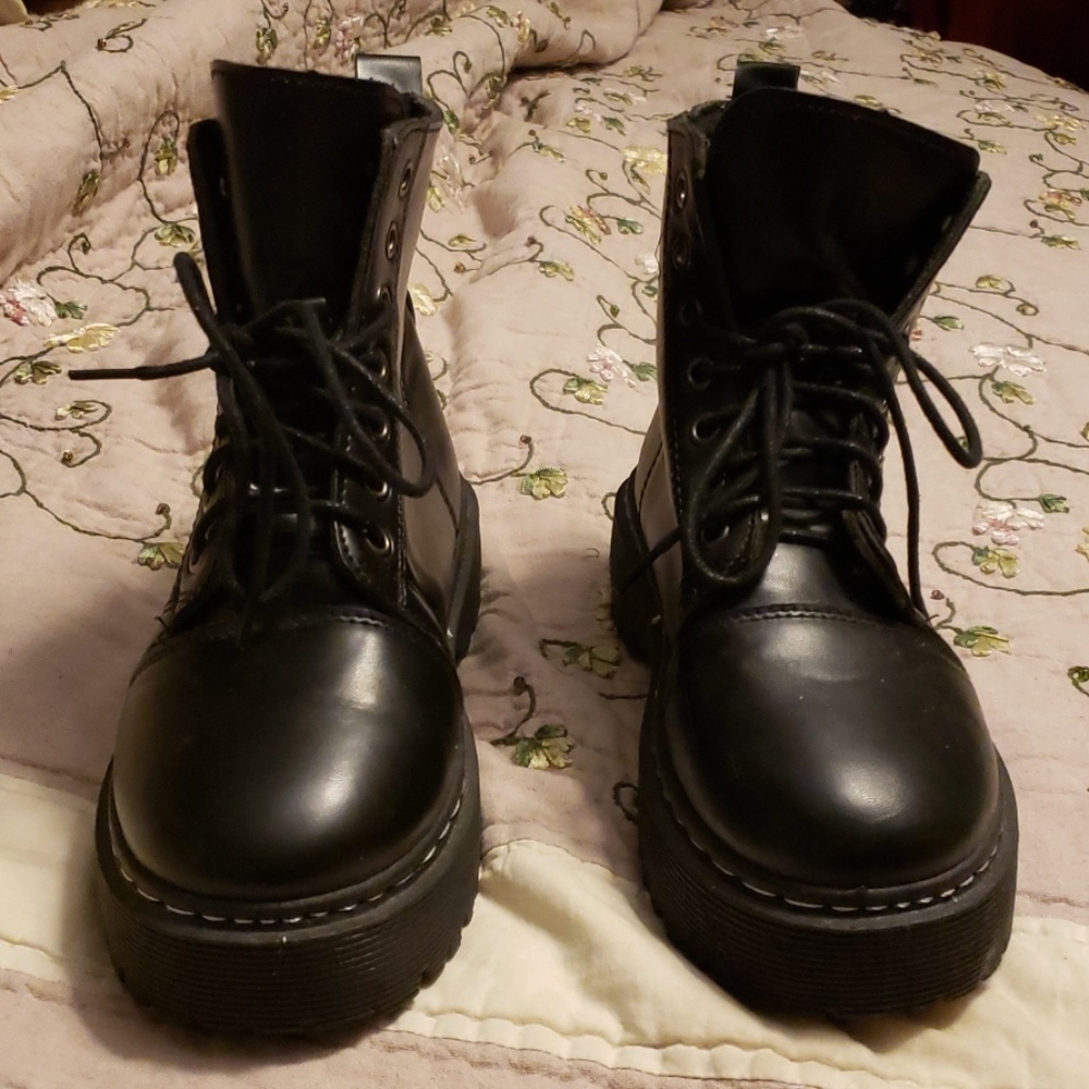 Black boots